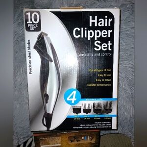 Hair Clipper Set with Attachments